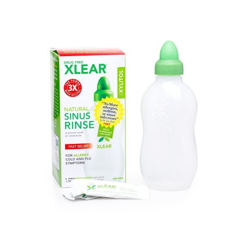 Xlear® Neti Rinse -  irigator pentru ingrijirea sinusurilor